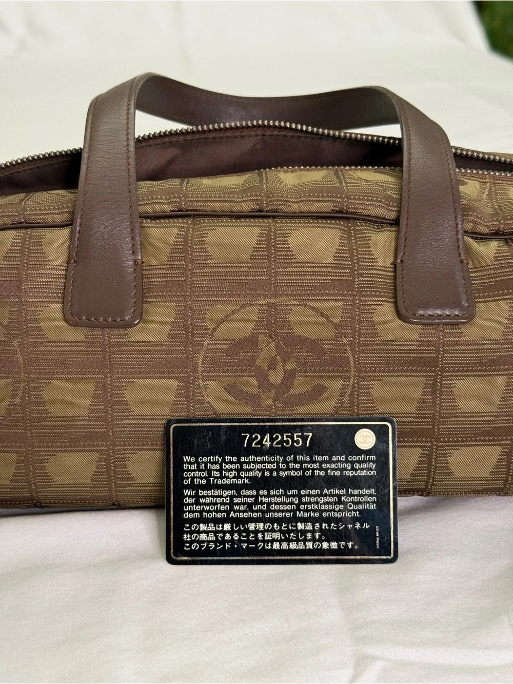 Chanel Traveline Tote